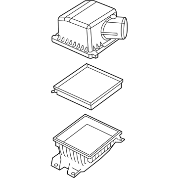 Chrysler Air Filter Box - 68082670AC