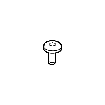 Ram 6106447AA Lower Cover Retainer Screw