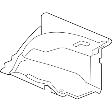Mopar 1QA77DX9AC Carpet, Rear Driver Side