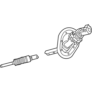 Mopar 55057332AA Intermediate Shaft, Upper