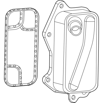 Jeep 5048312AB Oil Cooler