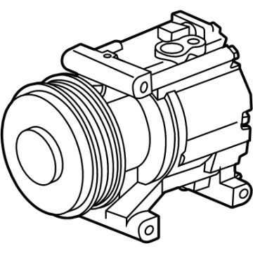 Jeep 68439272AA Compressor - A/C