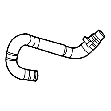 Jeep 68491224AA Hose - Radiator Inlet