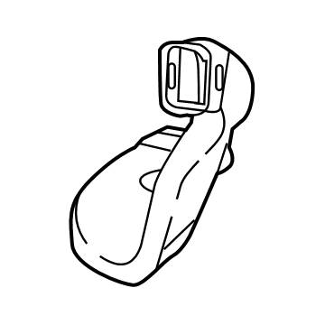Mopar 68285783AA Floor Duct, Front Lower Passenger Side