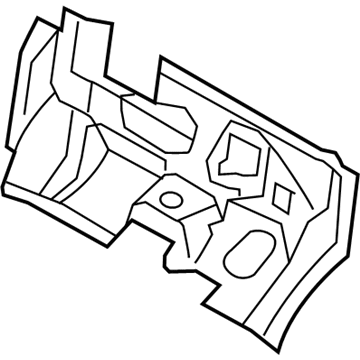 Mopar 5028592AI Sound Absorber, Upper
