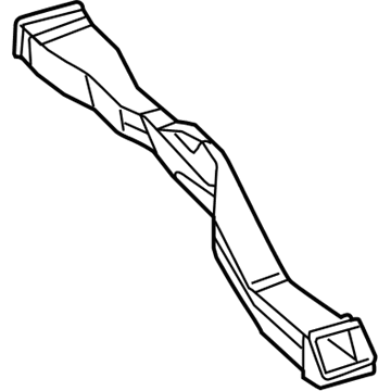 Dodge 55371033AA Floor Duct