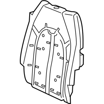 Chrysler 68238585AB Seat Back Pad