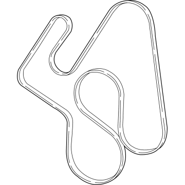 Jeep 5281454AA Serpentine Belt