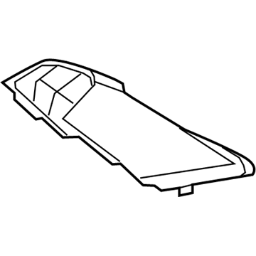 Mopar 68026894AA Rear Panel, Top