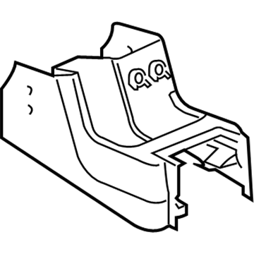 Mopar 1LM37DK7AA Front Console, Beige