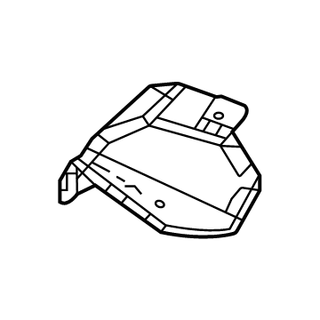 Jeep 68487220AB Heat Shield
