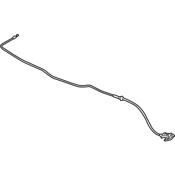 Jeep 68430182AG Release Cable