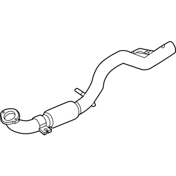 Mopar 57008534AA PIPE-EXHAUST FRONT
