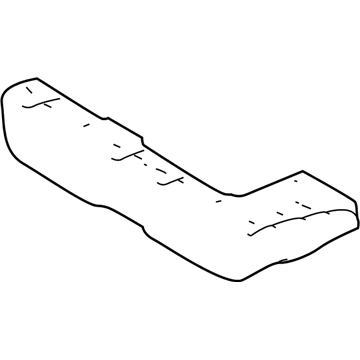2006 Jeep Wrangler Seat Cushion - 1EE821J3AA