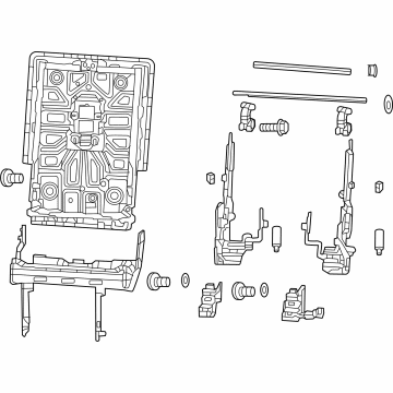 Jeep 68566799AC Frame Assembly