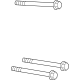 Mopar 6512991AA Alternator Bolt