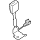 Mopar 7QG08DX9AA Outer Buckle, Rear