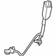 Mopar 6MS001C5AA Buckle End, White, Front Passenger Side