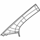 Mopar 6FL00HDAAC Windshield Pillar Trim, Passenger Side