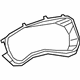 Mopar 6YS61RN8AA Cluster Bezel, Brown