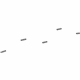Mopar 68402041AA Spoiler Strip