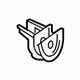Mopar 68590102AA Rail Reinforcement, Rear