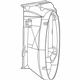 Mopar 68359839AB Fan Shroud, Front