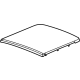 Mopar 68518685AA Sunroof Glass, Rear