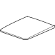 Mopar 68518684AA Sunroof Glass, Front