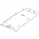 Mopar 6RH08MS7AA Headliner, Gray