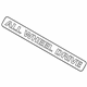 Mopar 4857971AA Nameplate, Rear