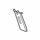 Mopar 1ET04HDAAG Upper Center Pillar Trim, Passenger Side
