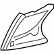 Mopar 5RJ07DX9AH Corner Trim, Black, Lower Driver Side
