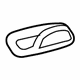 Mopar 5RH91DX9AD Bolster, Black, Rear Driver Side