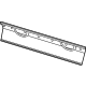 Mopar 6MS27DX9AA Track Cover, Black/Gray, Rear Driver Side