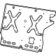 Mopar 68623697AA Seat Back Panel, Rear