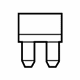 Mopar 68094331AA Mini Fuse, Brown