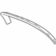 Mopar RV08BD5AC Upper Trim, Gray, Rear