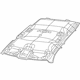 Mopar 6UW01HL1AC Headliner, Gray