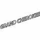 Mopar 68088725AA Nameplate, Front