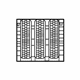 Mopar 6QN22RXFAC Insert Panel, Front Center