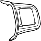 Mopar 5SQ18JSLAA Switch Bezel, Black, Upper Passenger Side