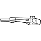 Mopar 1MW30GW7AE Handle, Outside, Bright White, Rear Outer Passenger Side
