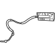Mopar 68334952AA Handle, Inside, Front Inner Passenger Side
