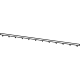 Mopar 68295588AC Grille Upper Seal, Front