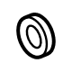 Mopar 68490091AA Upper Timing Cover Seal Mopar 68490091AA Upper Timing Cover Seal