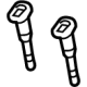 Mopar 5RN56LK5AC Headrest Guide, Front