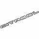 Mopar 68110555AA Nameplate, Front