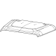 Mopar 68281949AE Hood, Front