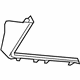 Mopar 1DX68RN8AD Cowl Trim, Brown, Passenger Side
